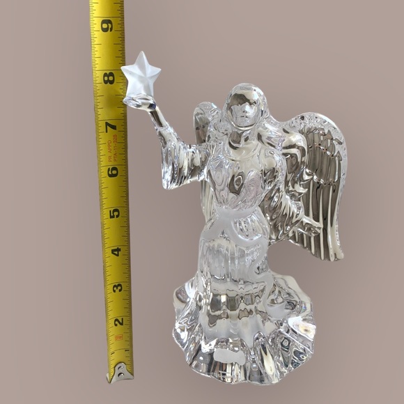 Lenox Star Of Heaven Fine Crystal Angel Figurine - Picture 6 of 6